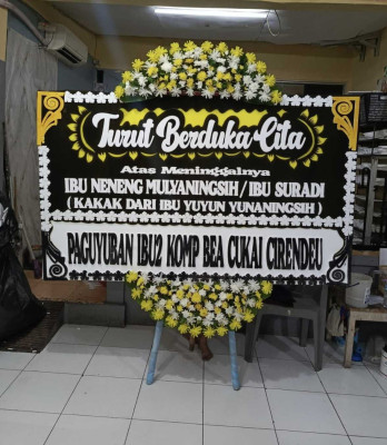 Papan Bunga Lokasi Pernikahan Bogor